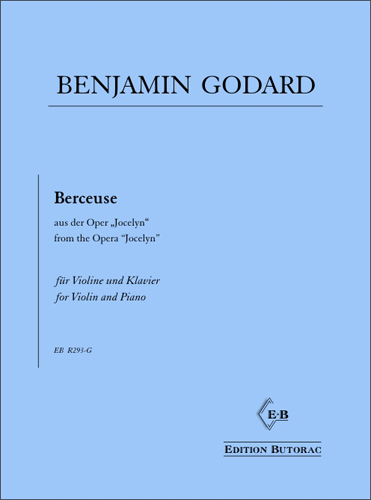 Cover - Benjamin Godard, Berceuse